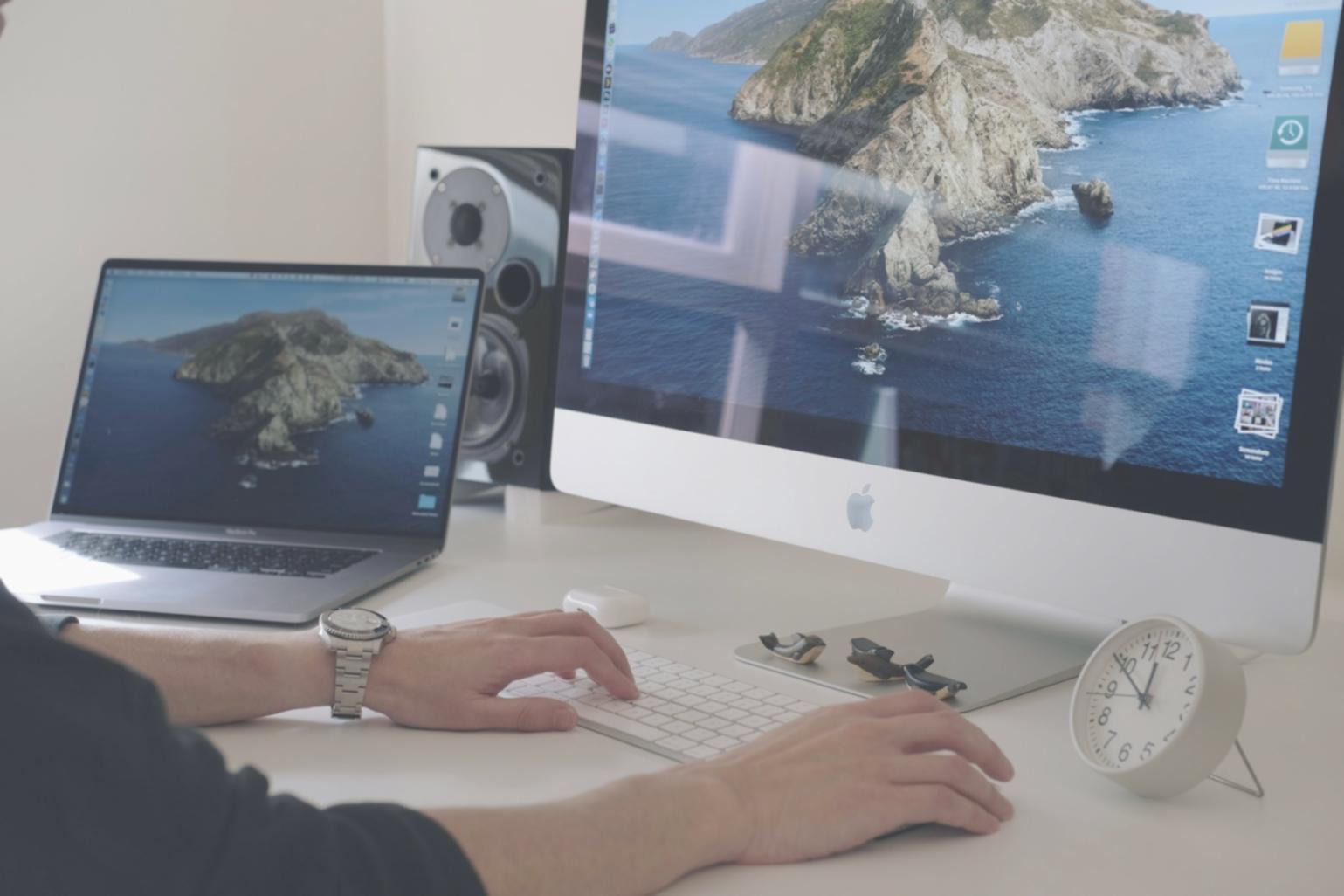 Professional database administration workspace showing monitoring dashboards and system performance metrics